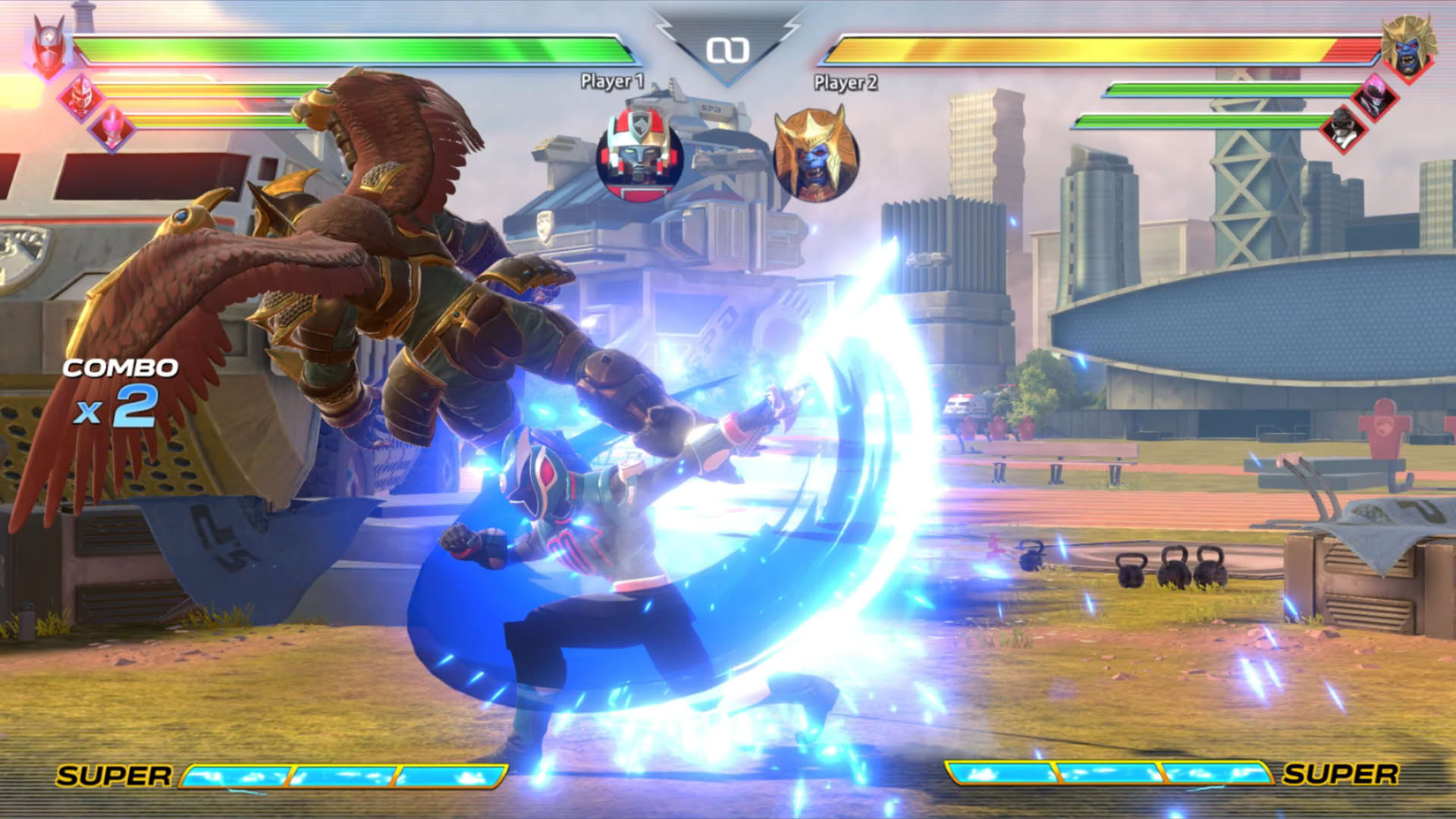 Screenshot for Power Rangers: Battle for the Grid - Anubis Cruger SPD Shadow Ranger