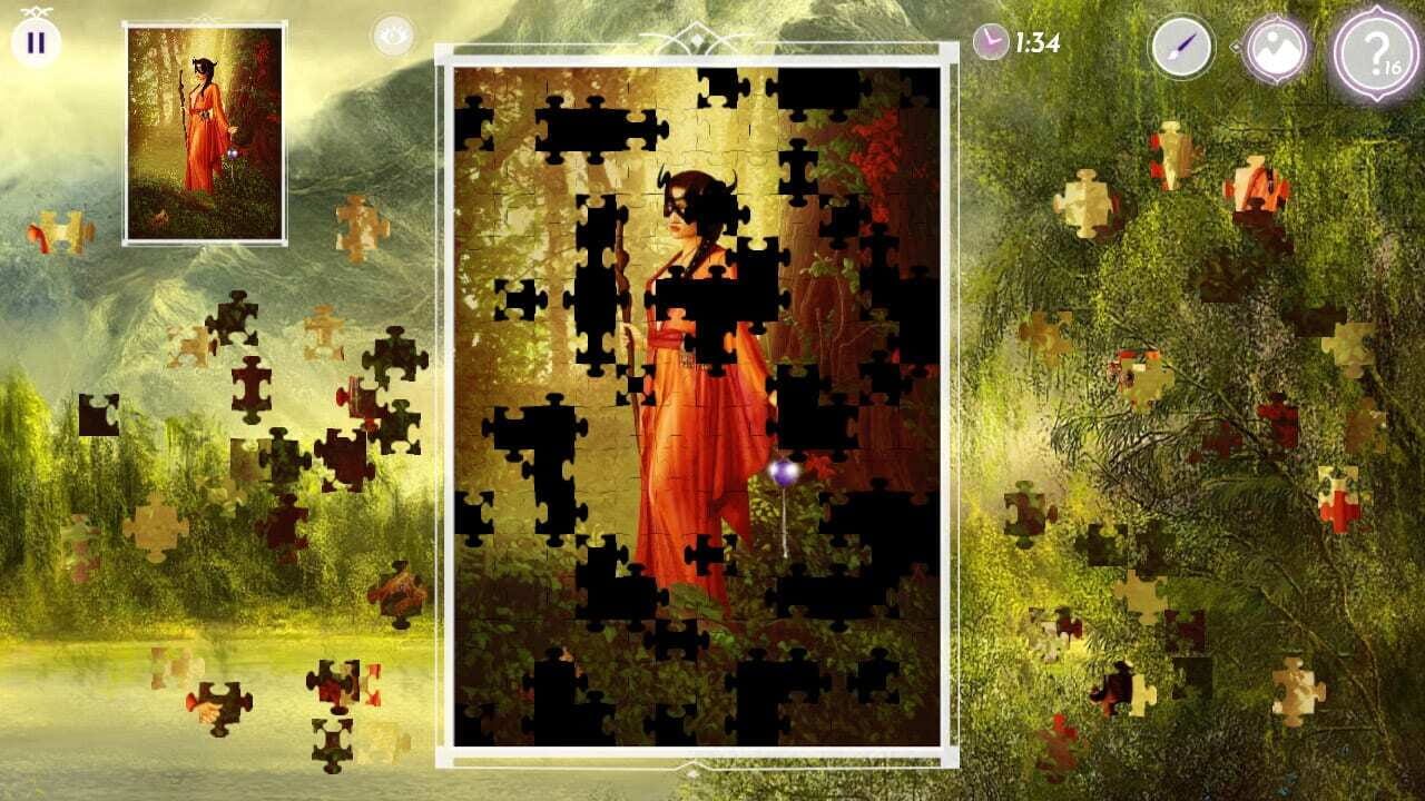 Screenshot for Dark Fantasy 2: Jigsaw Puzzle