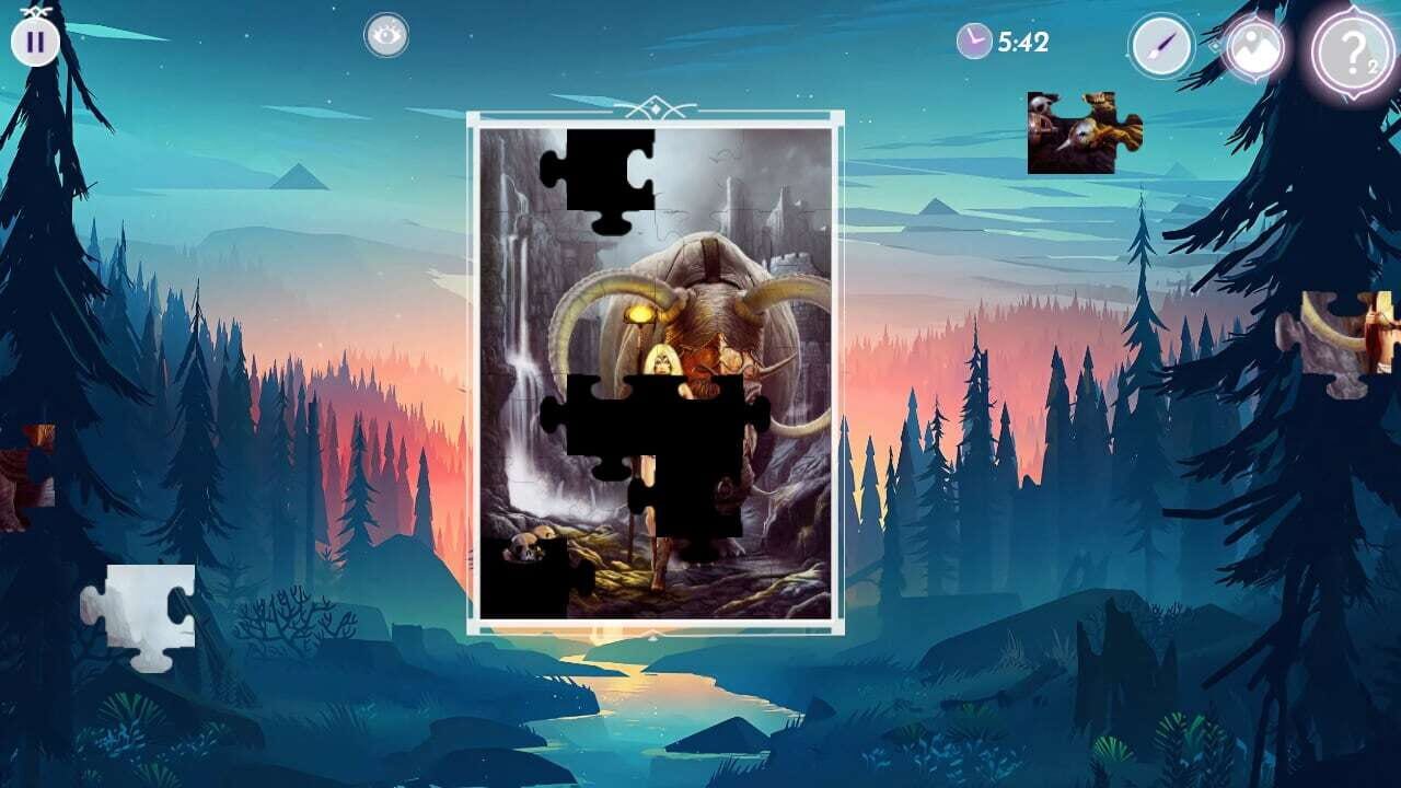 Screenshot for Dark Fantasy 2: Jigsaw Puzzle