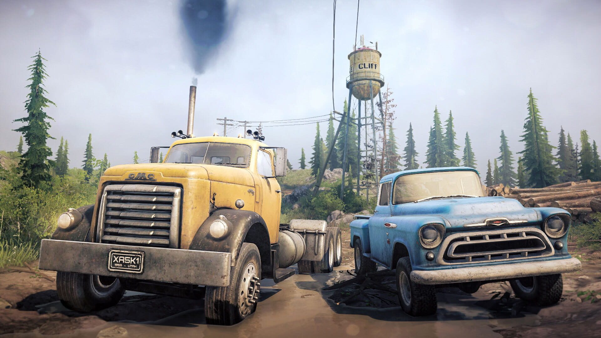Screenshot for MudRunner: Old-timers