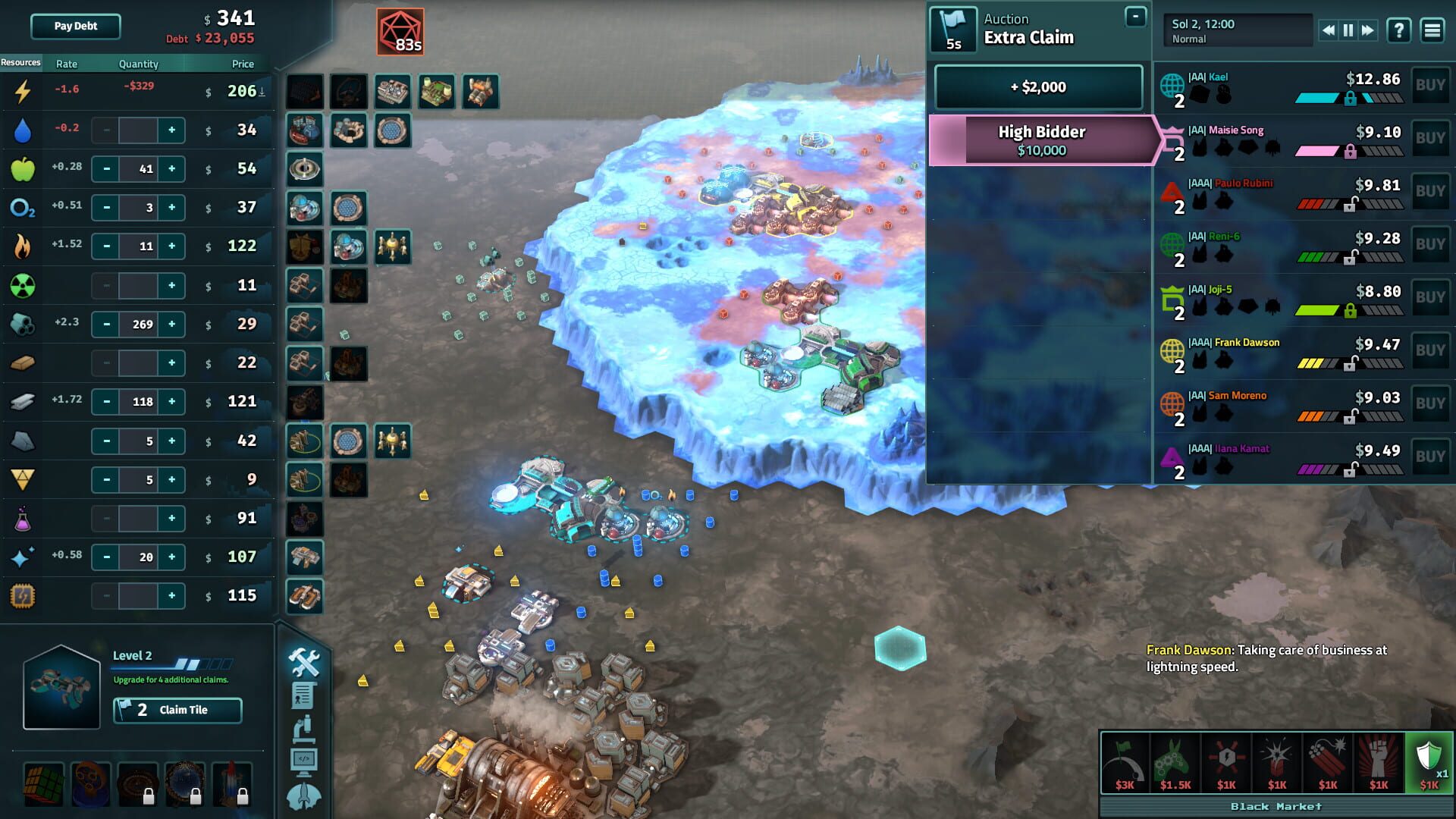 Screenshot for Offworld Trading Company: Interdimensional