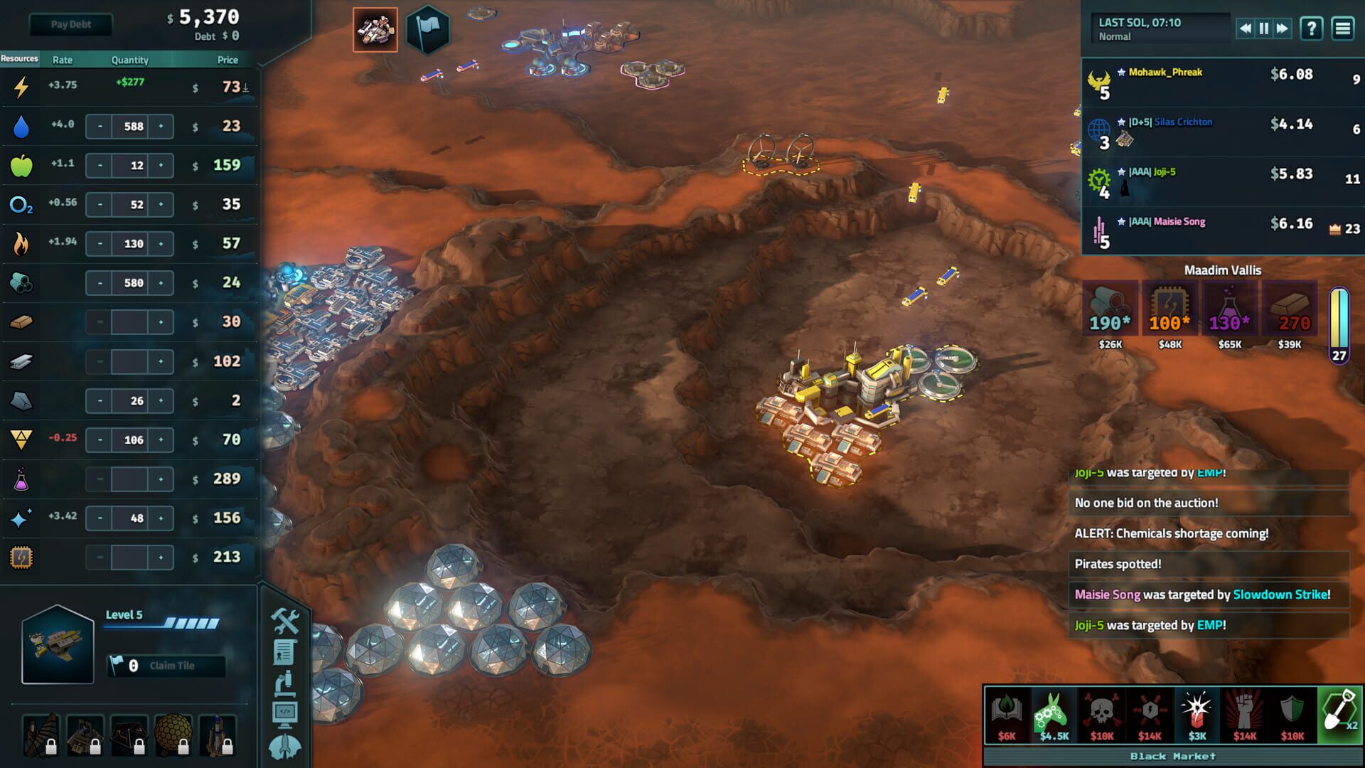 Screenshot for Offworld Trading Company: Market Corrections