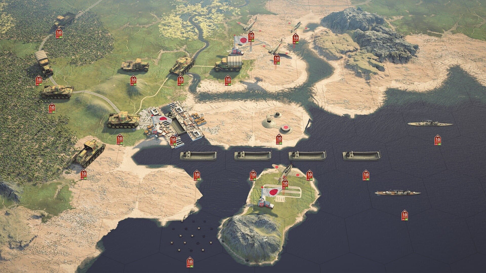 Screenshot for Panzer Corps 2: Pacific