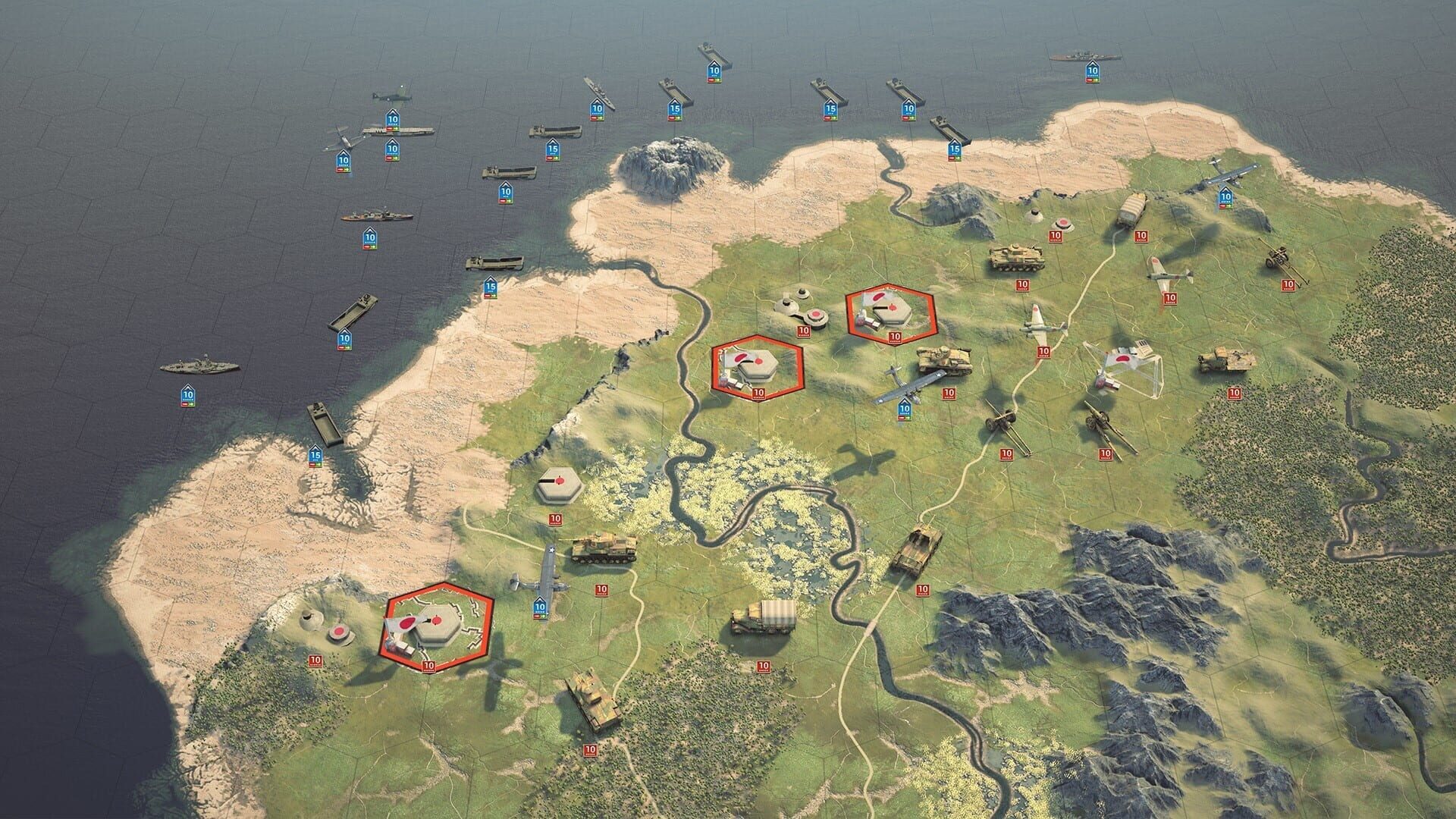 Screenshot for Panzer Corps 2: Pacific