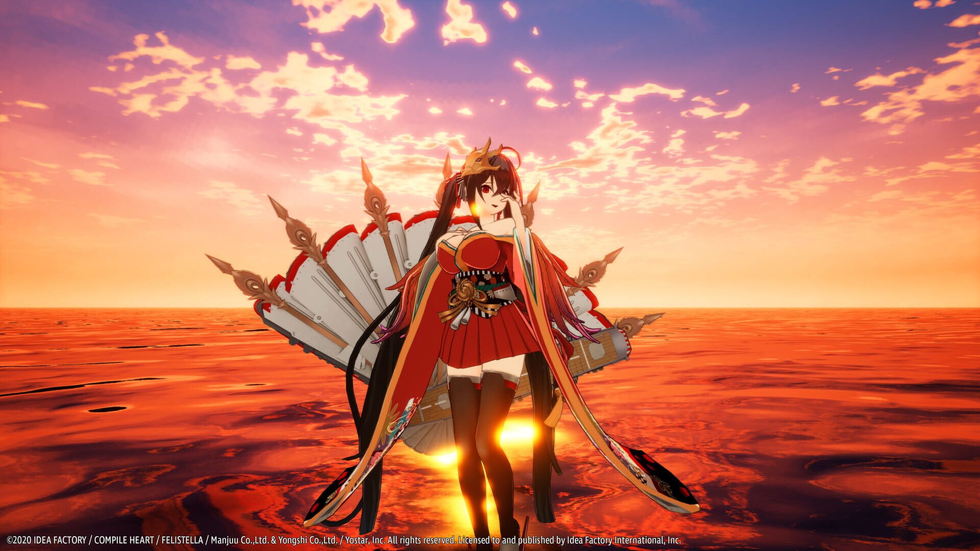 Screenshot for Azur Lane: Crosswave - Taihou