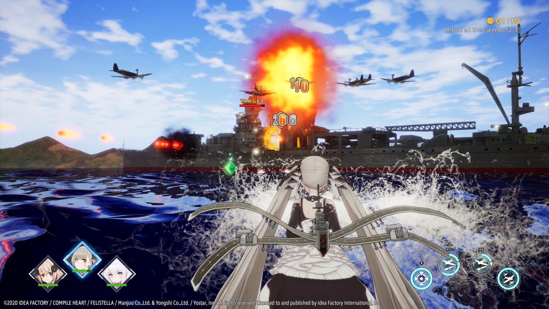 Screenshot for Azur Lane: Crosswave - Formidable