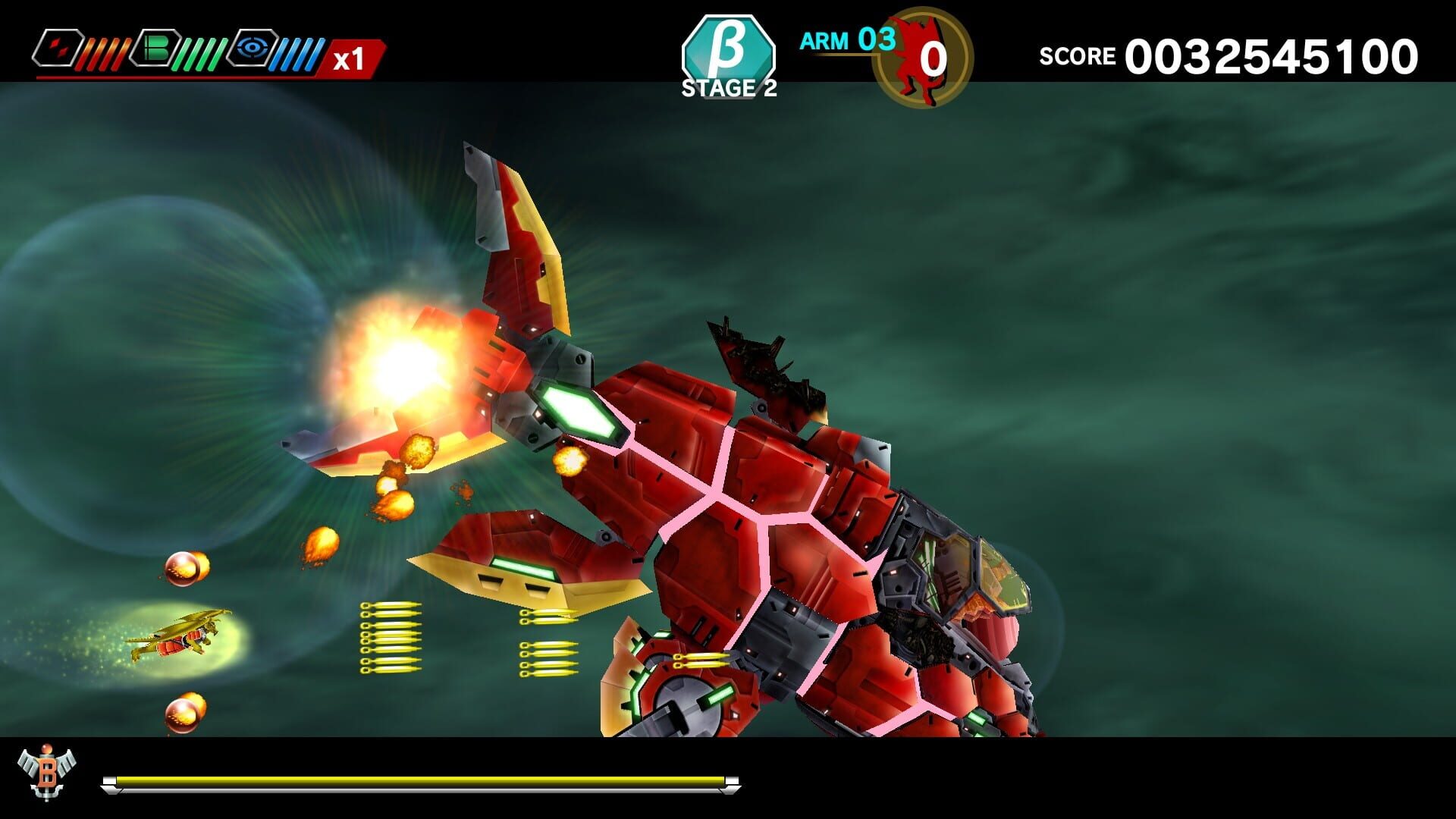 Screenshot for Dariusburst: Chronicle Saviours - Mahoudaisakusen