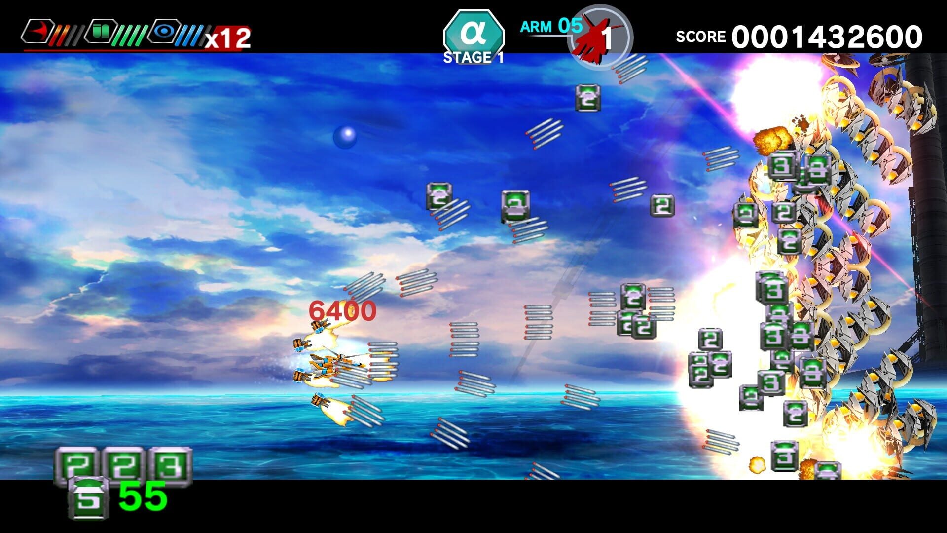 Screenshot for Dariusburst: Chronicle Saviours - Ketsui