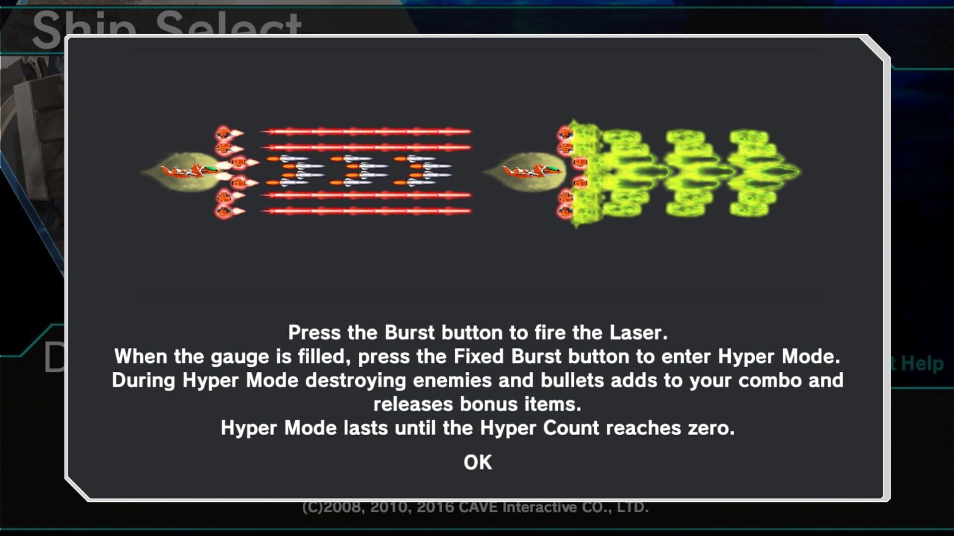 Screenshot for Dariusburst: Chronicle Saviours - DoDonPachi Resurrection