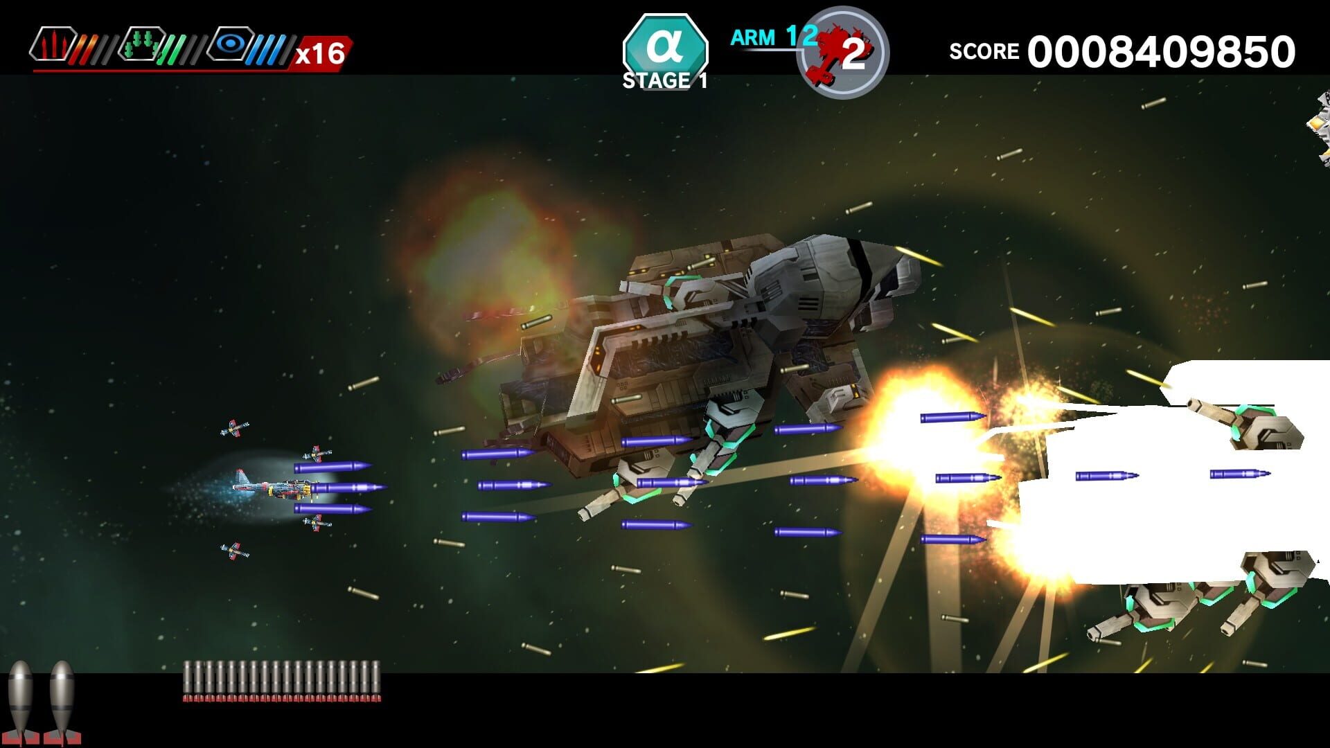 Screenshot for Dariusburst: Chronicle Saviours - Battle Garegga