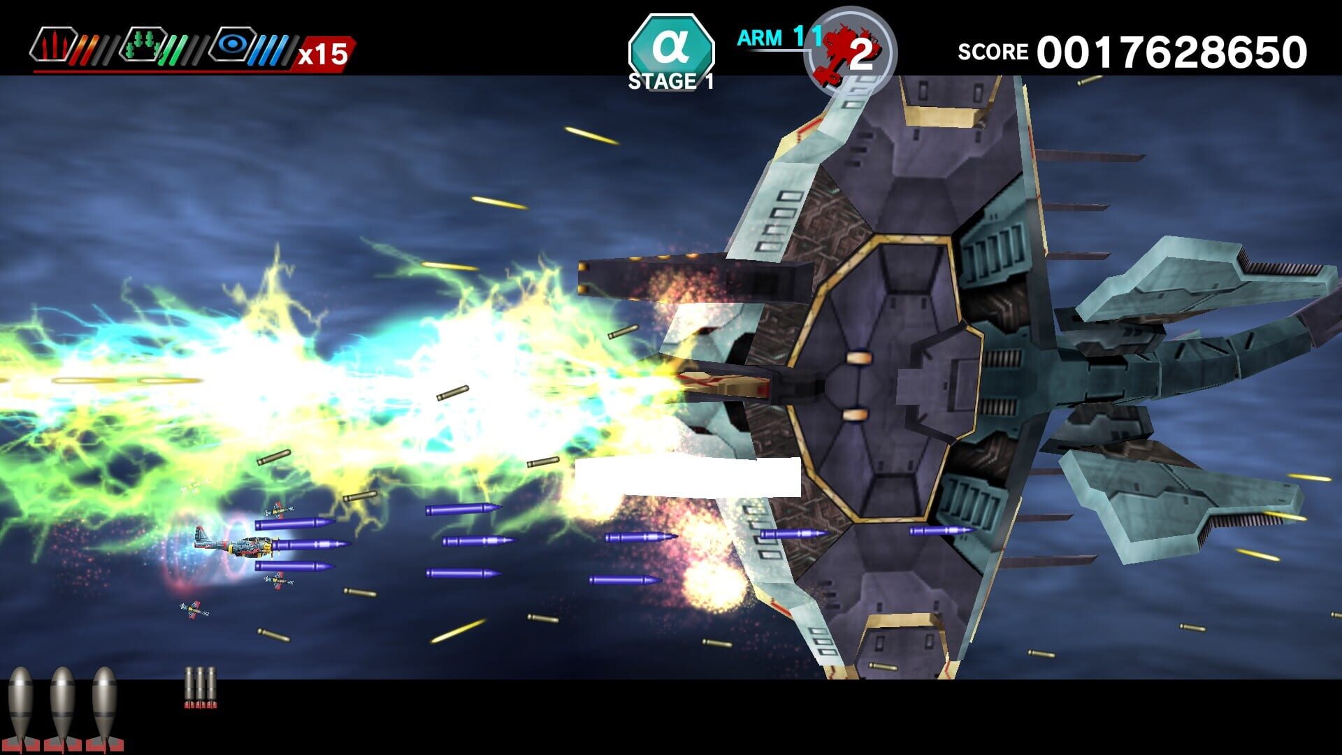 Screenshot for Dariusburst: Chronicle Saviours - Battle Garegga