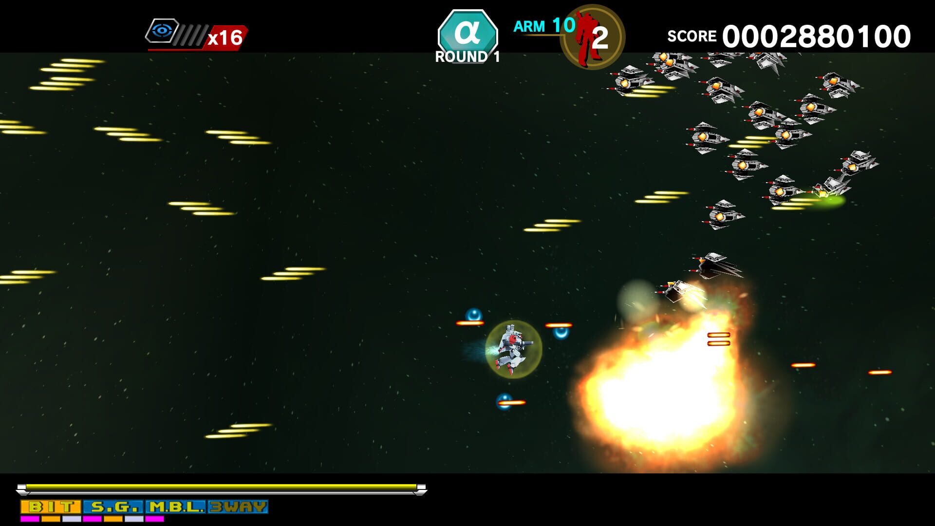 Screenshot for Dariusburst: Chronicle Saviours - Side Arms Hyper Dyne