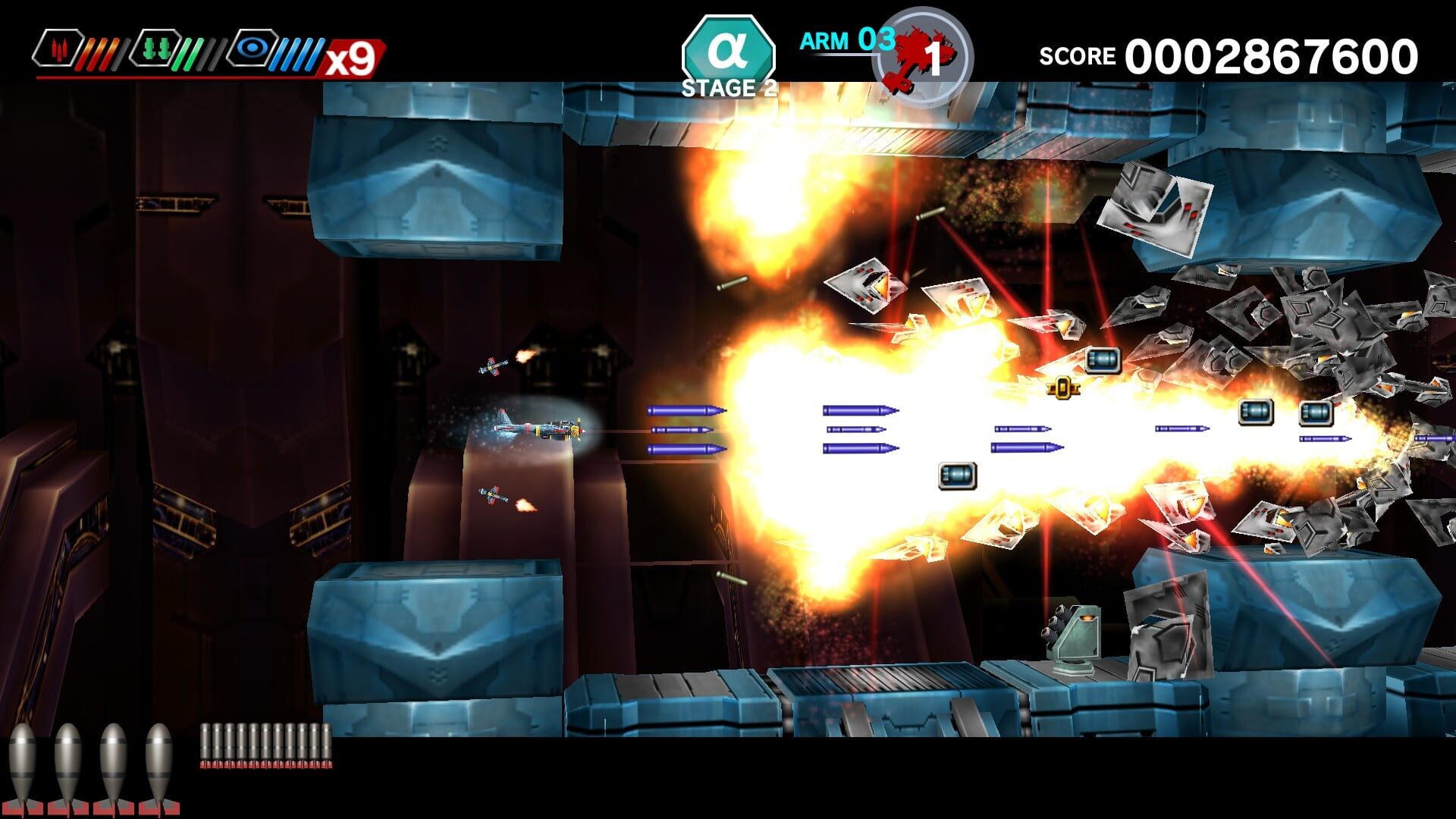 Screenshot for Dariusburst: Chronicle Saviours - Battle Garegga