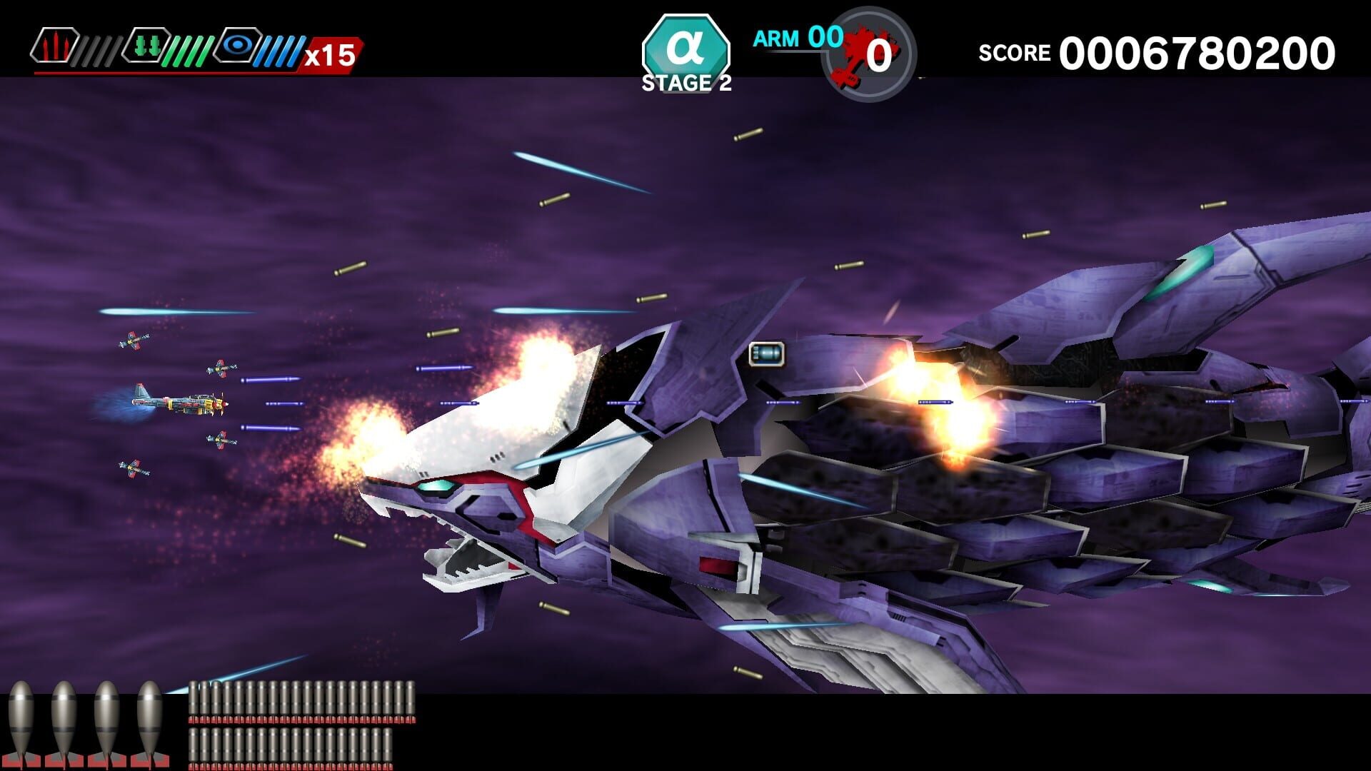 Screenshot for Dariusburst: Chronicle Saviours - Battle Garegga