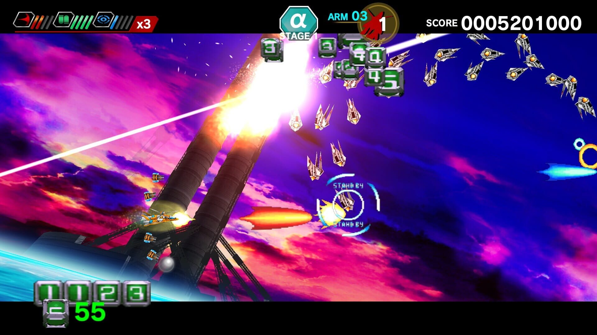 Screenshot for Dariusburst: Chronicle Saviours - Ketsui