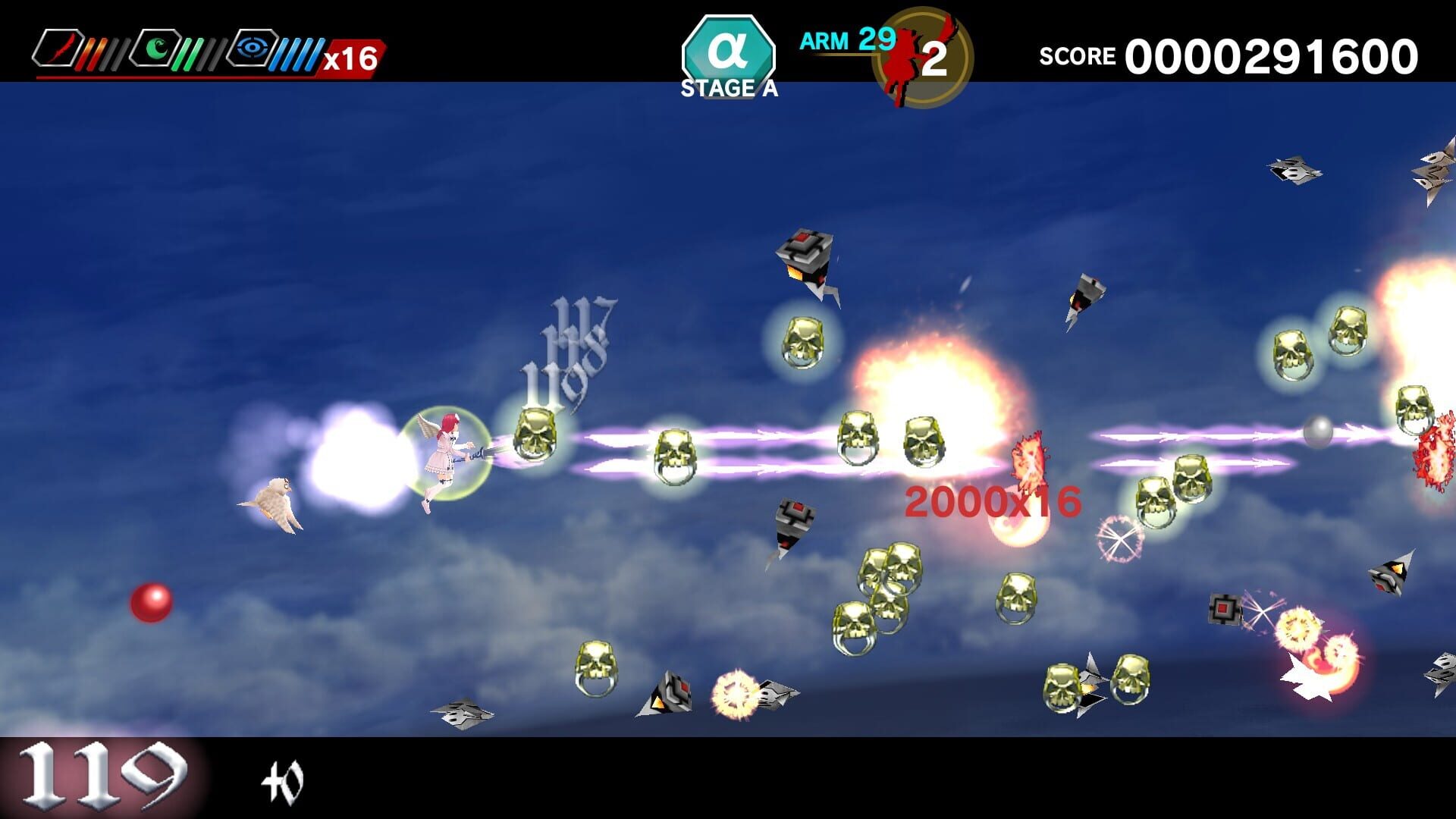 Screenshot for Dariusburst: Chronicle Saviours - Deathsmiles