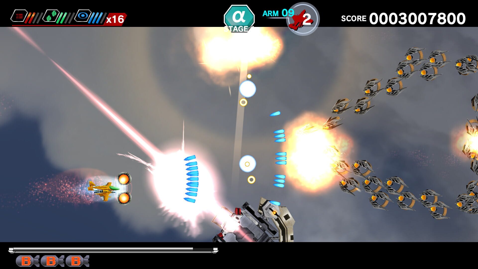 Screenshot for Dariusburst: Chronicle Saviours - Varth: Operation Thunderstorm