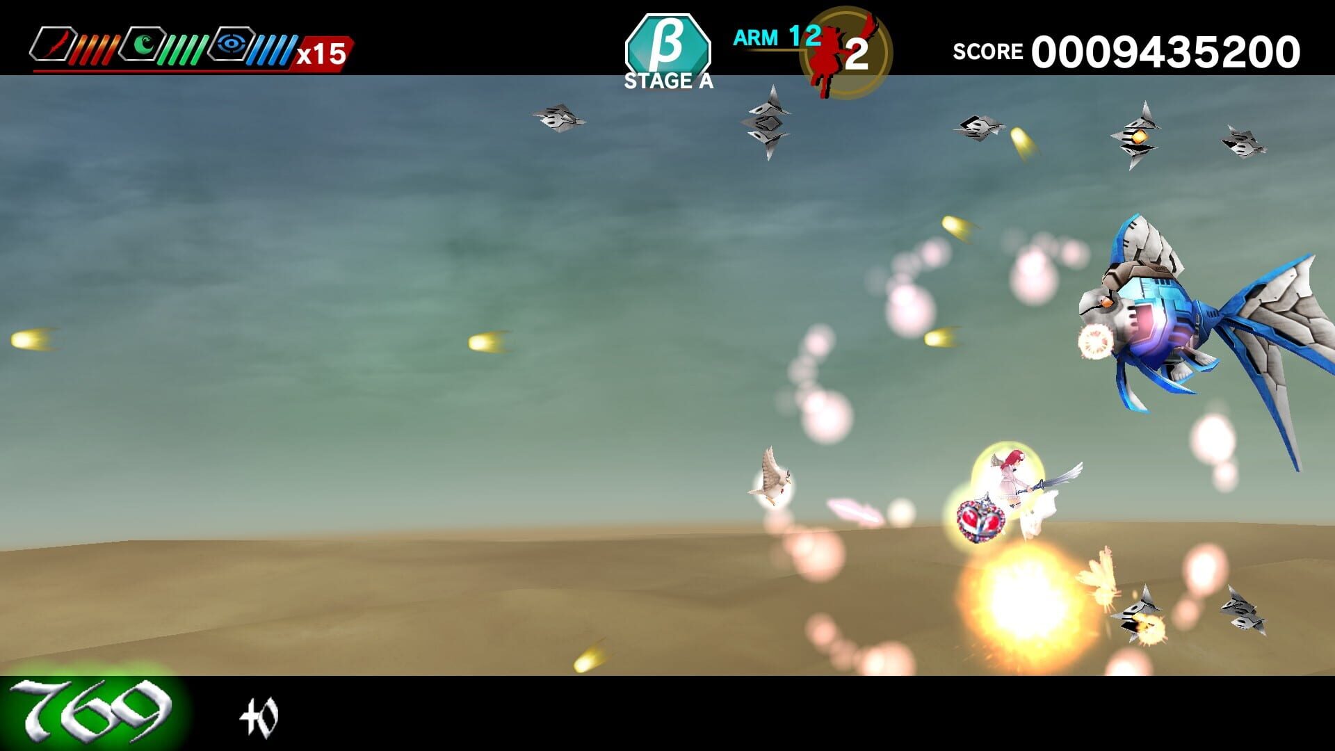 Screenshot for Dariusburst: Chronicle Saviours - Deathsmiles