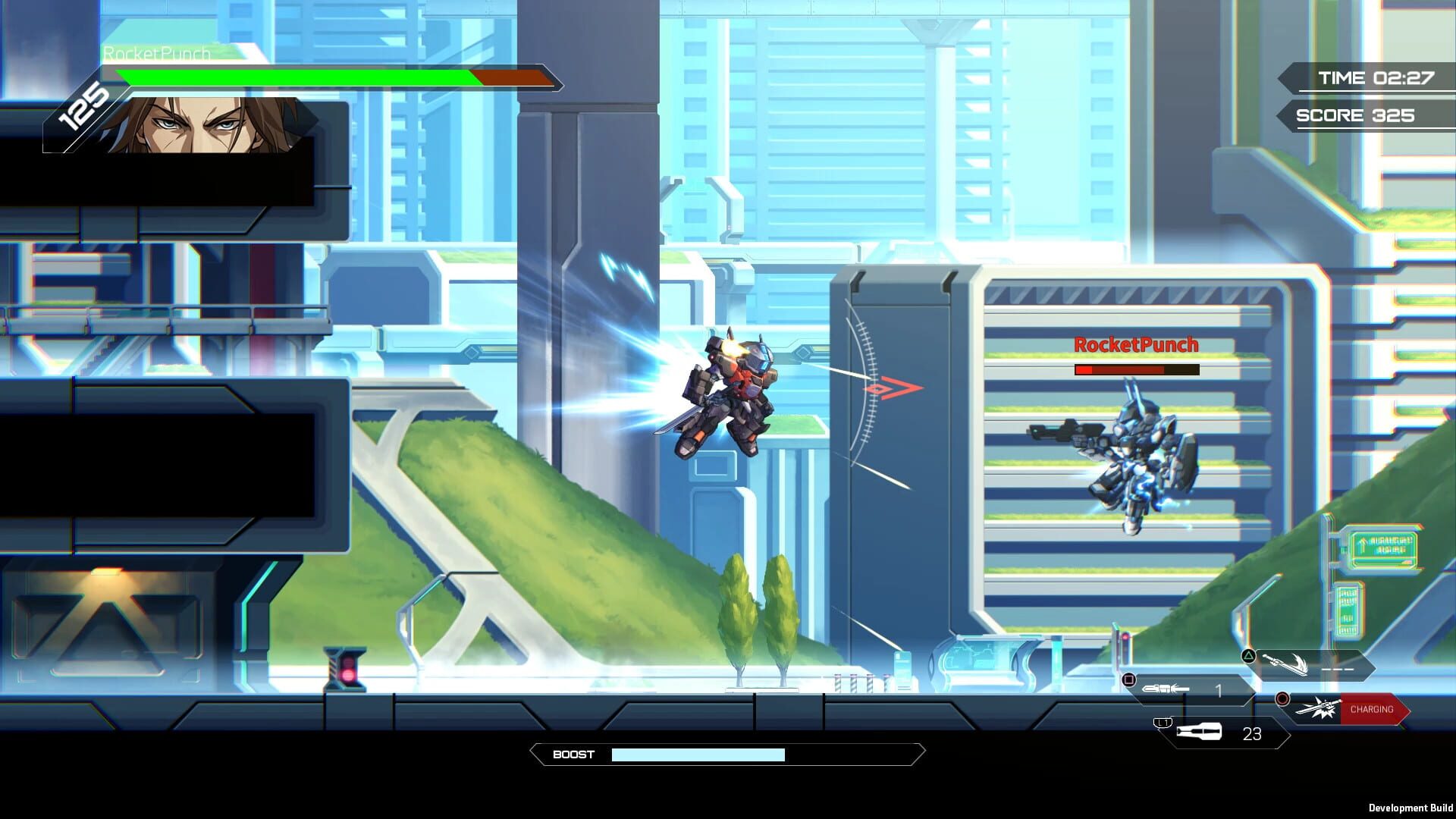 Screenshot for Hardcore Mecha: Shepherd Jaeger