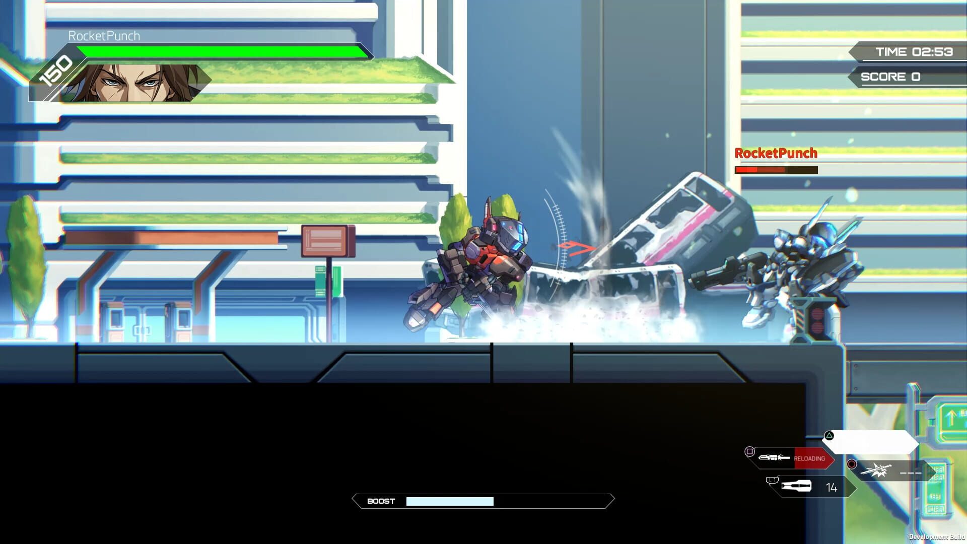 Screenshot for Hardcore Mecha: Shepherd Jaeger