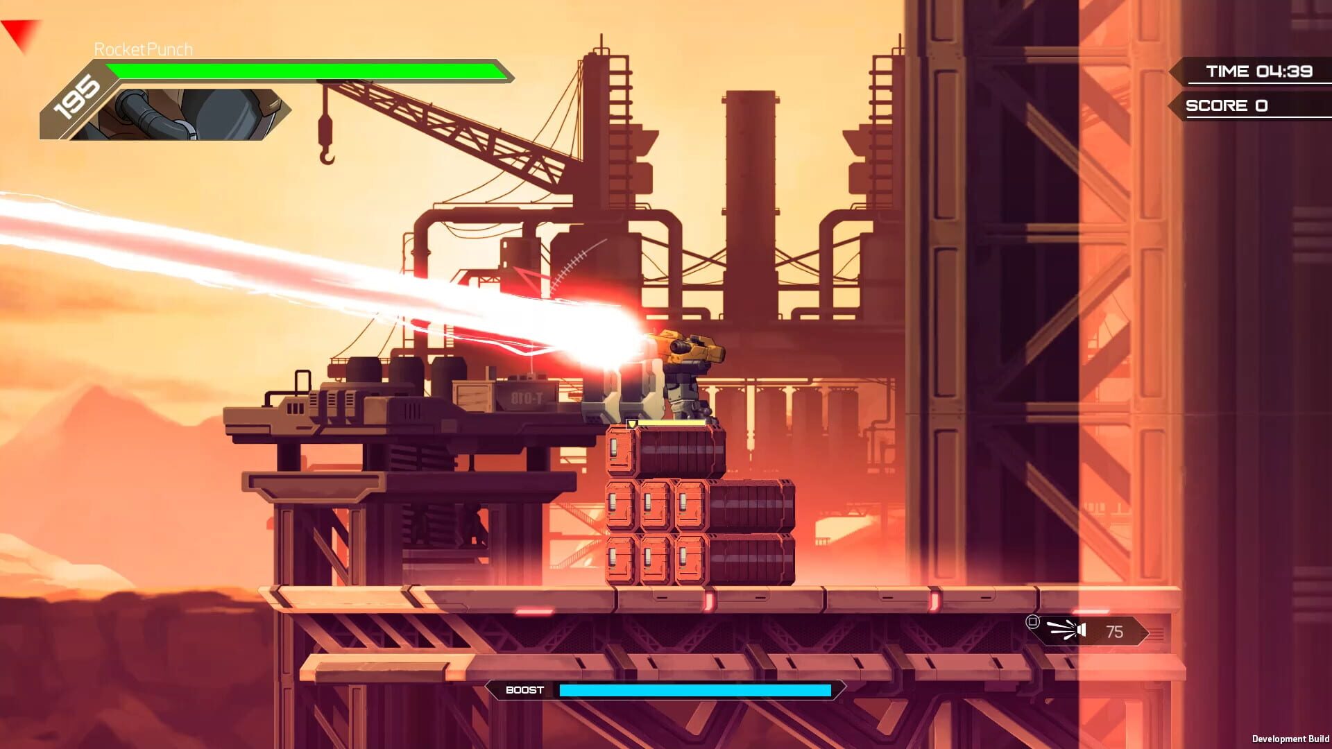 Screenshot for Hardcore Mecha: Round Hammer Particle Cannon