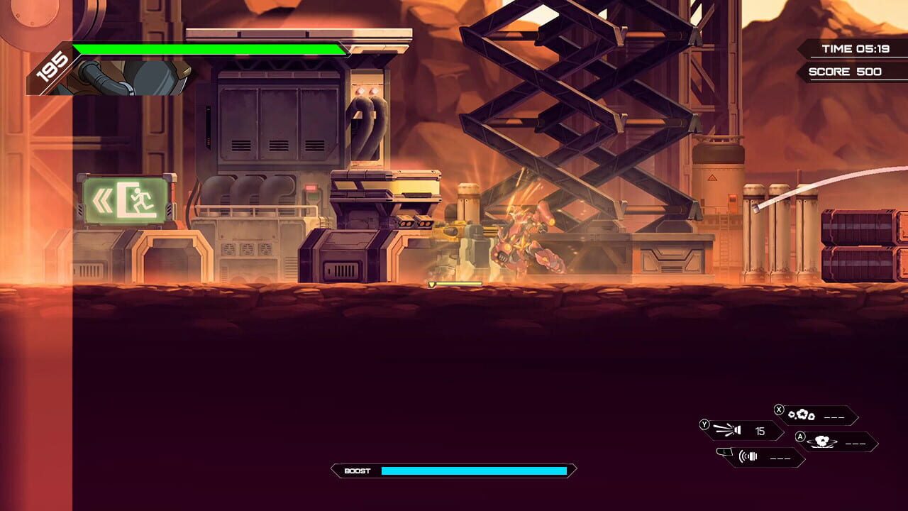 Screenshot for Hardcore Mecha: Round Hammer Particle Cannon