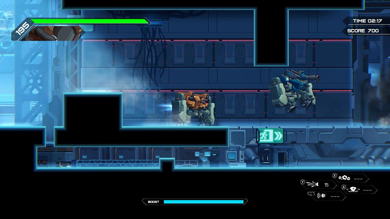 Screenshot for Hardcore Mecha: Round Hammer Particle Cannon