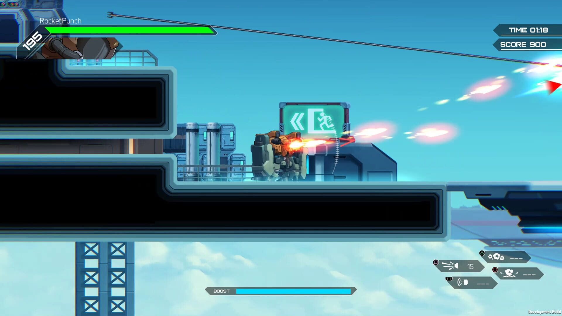 Screenshot for Hardcore Mecha: Round Hammer Particle Cannon