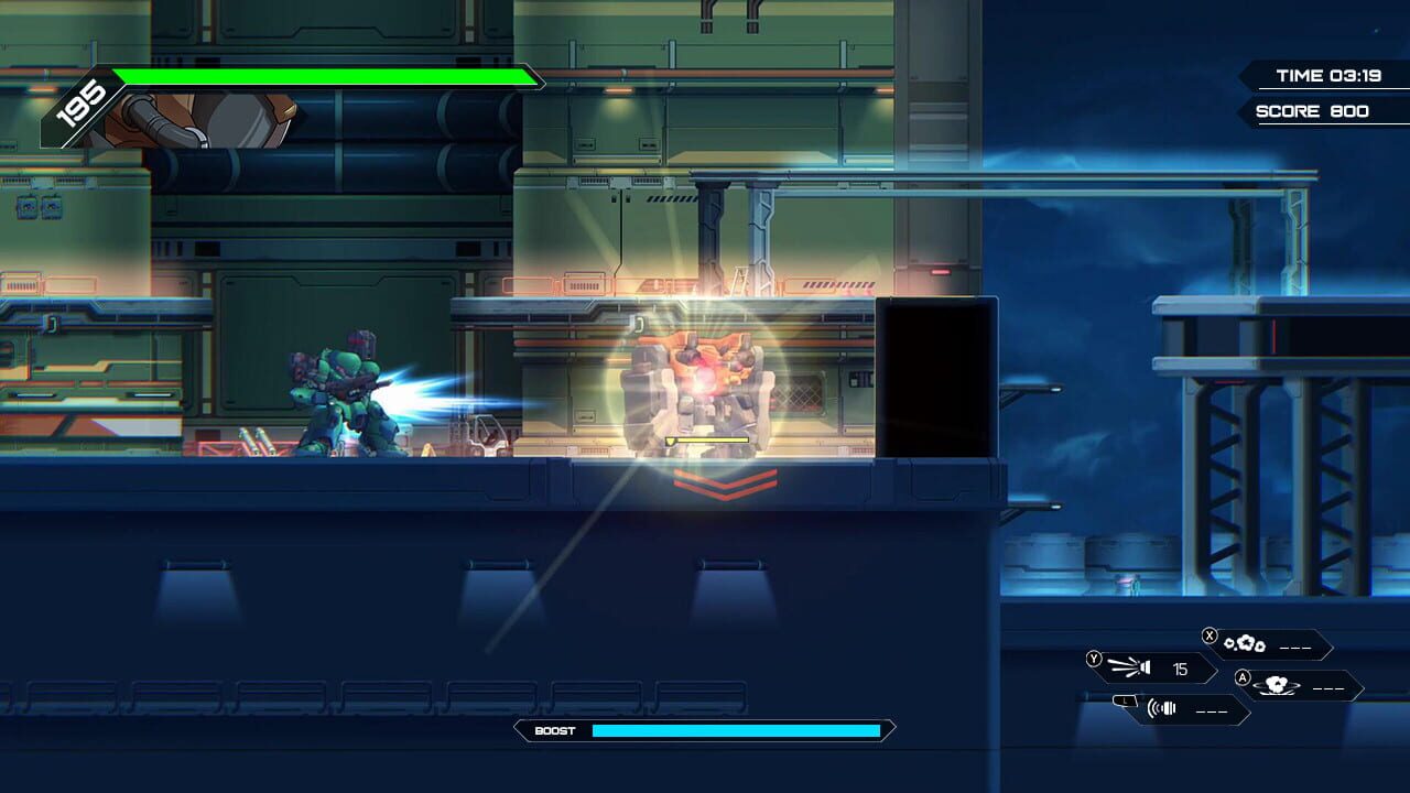Screenshot for Hardcore Mecha: Round Hammer Particle Cannon