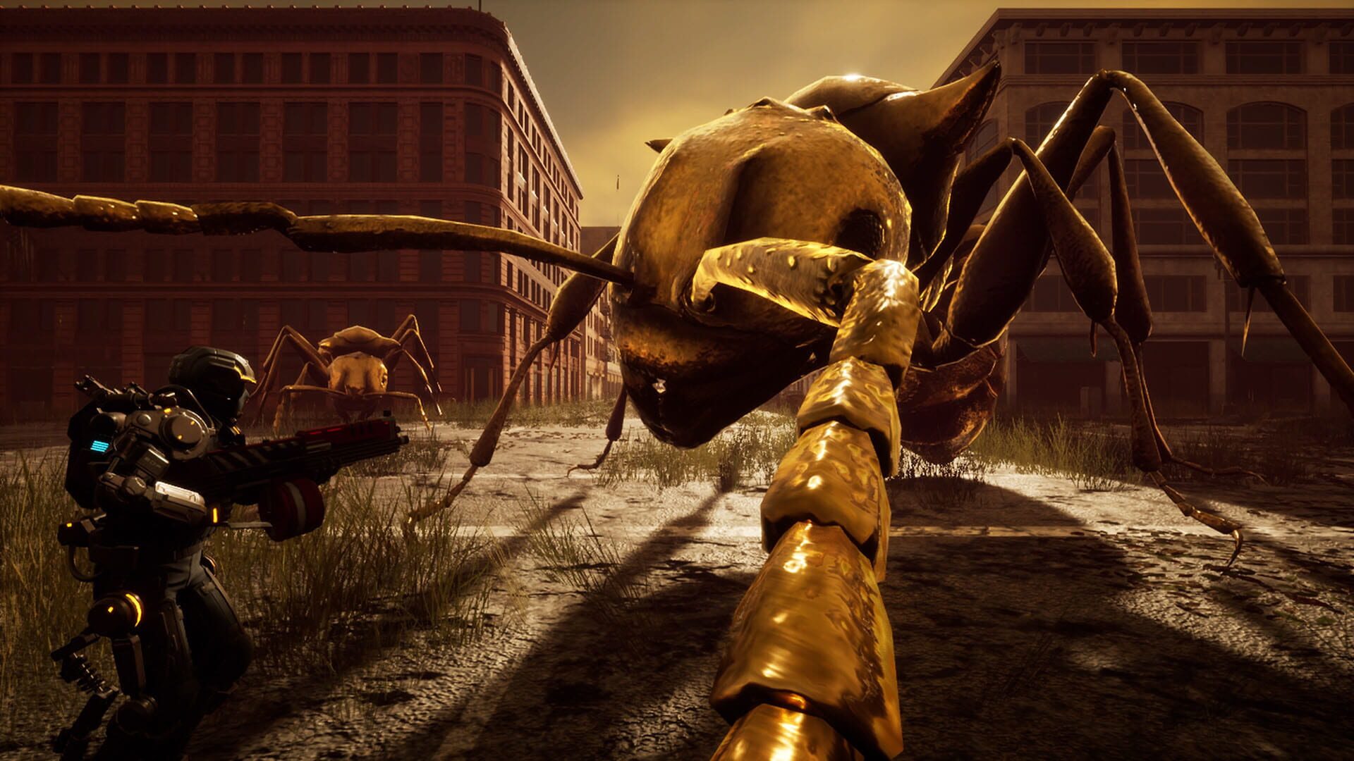 Screenshot for Earth Defense Force: Iron Rain - Mission: Golden Storm