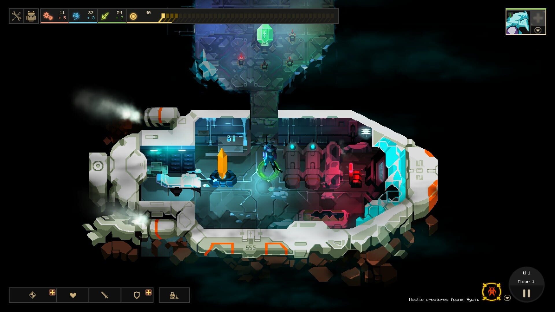 Screenshot for Dungeon of the Endless: Deep Freeze