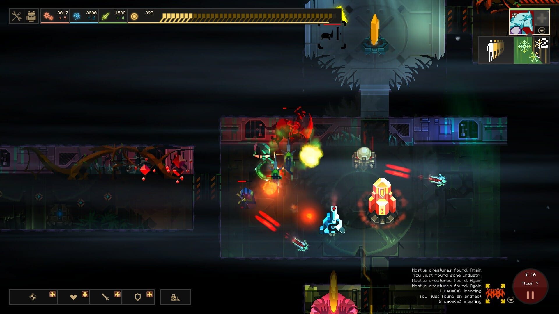 Screenshot for Dungeon of the Endless: Deep Freeze