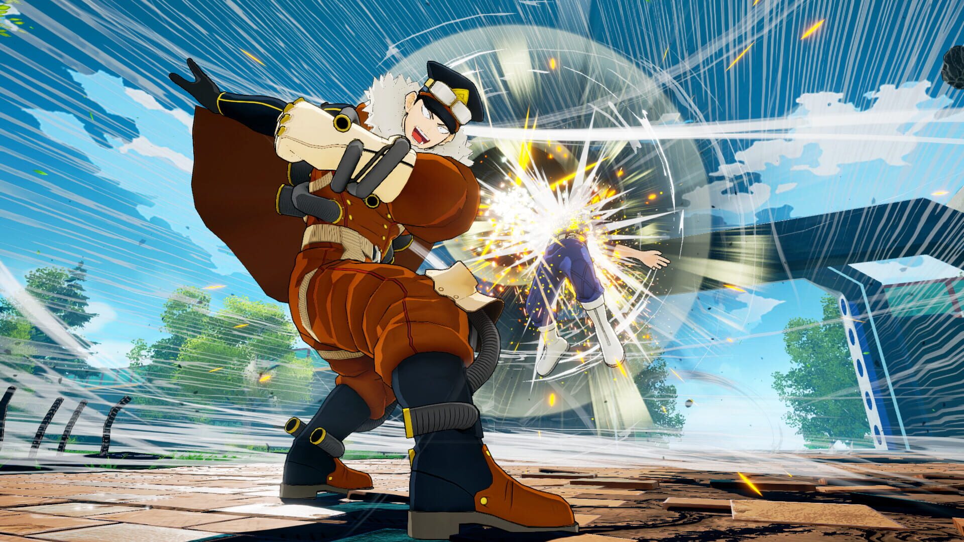 Screenshot for My Hero One's Justice: Playable Character - Inasa Yoarashi