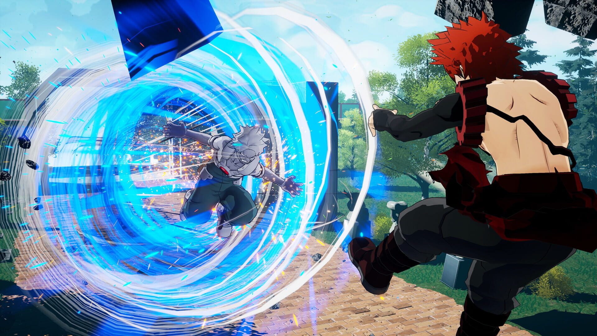 Screenshot for My Hero One's Justice 2: DLC Pack 4 - Tetsutetsu Tetsutetsu