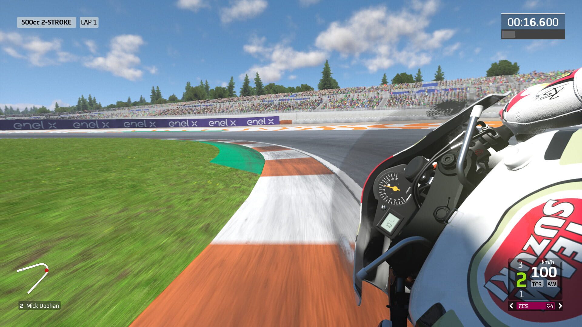 Screenshot for MotoGP 20: Historic Pack