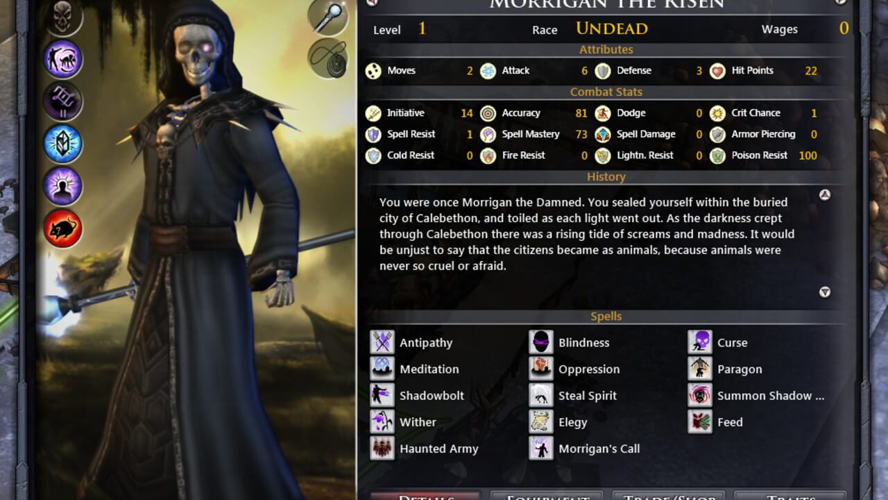 Screenshot for Fallen Enchantress: Legendary Heroes - The Dead World DLC