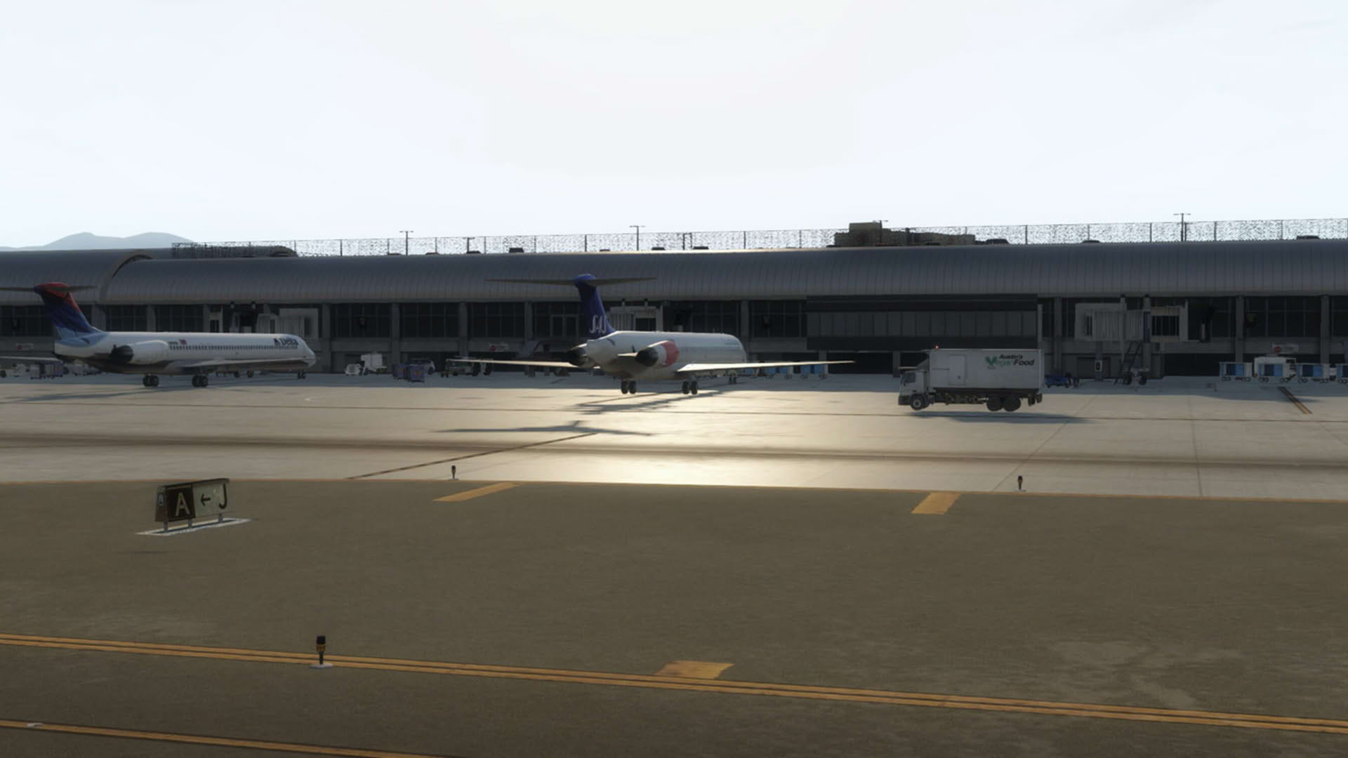 Screenshot for X-Plane 11: Skyline Simulations - KSNA: John Wayne International