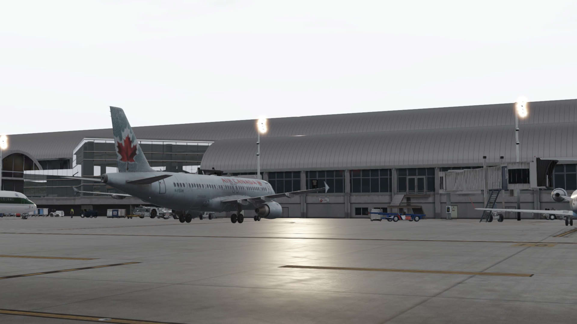 Screenshot for X-Plane 11: Skyline Simulations - KSNA: John Wayne International