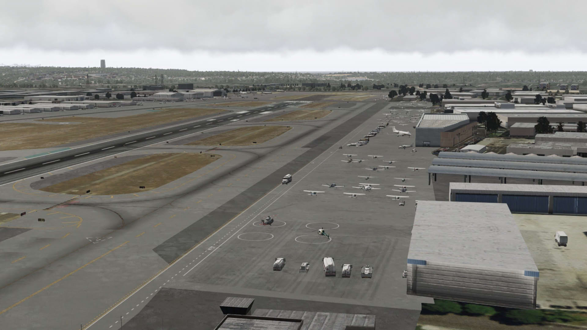 Screenshot for X-Plane 11: Skyline Simulations - KSNA: John Wayne International