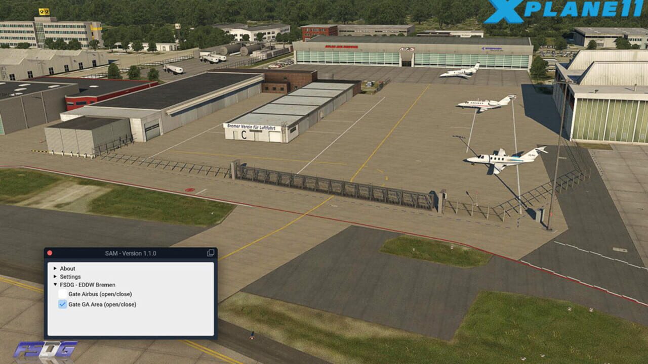Screenshot for X-Plane 11: FSDG - Bremen XP