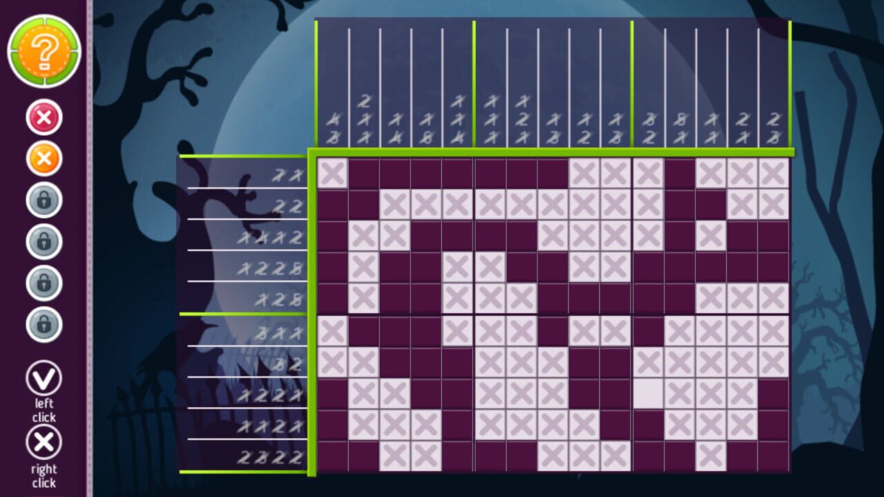 Screenshot for Halloween Riddles Mysterious Griddlers