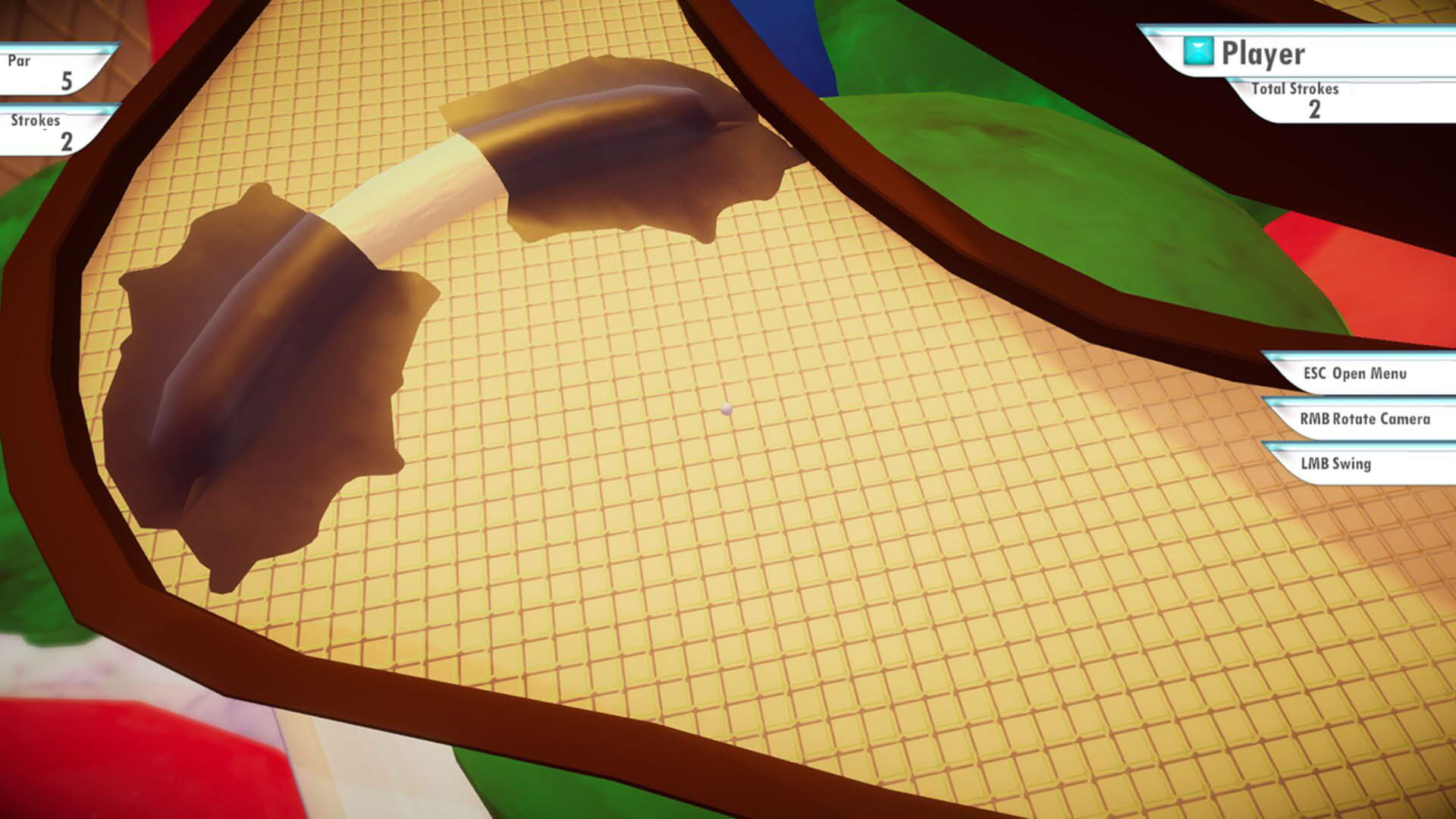 Screenshot for 3D MiniGolf: Candy Shop