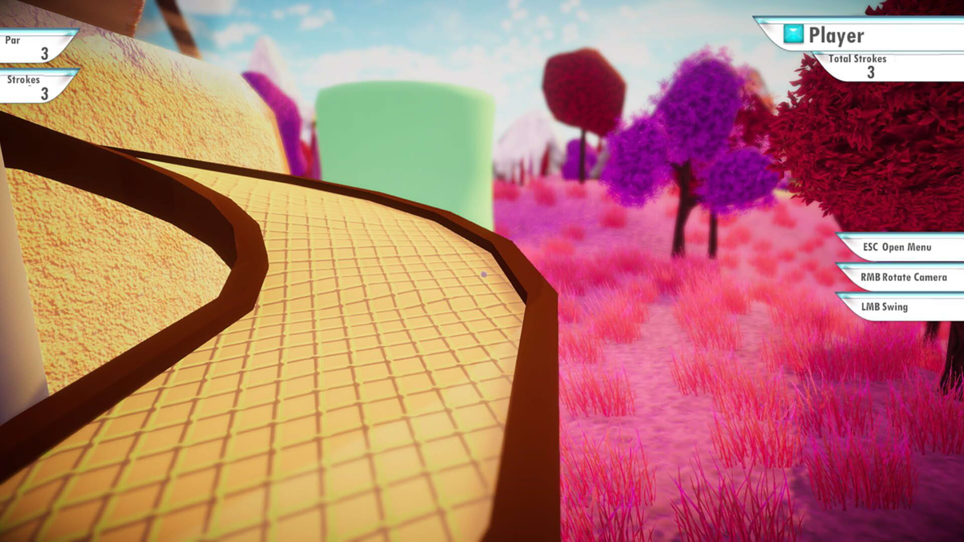 Screenshot for 3D MiniGolf: Candy Shop