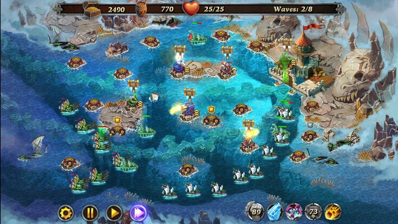 Screenshot for Fort Defense: Bermuda Triangle