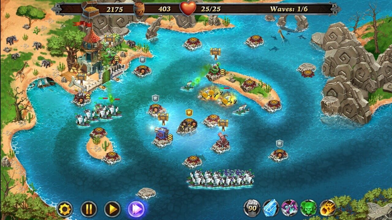 Screenshot for Fort Defense: Atlantic Ocean
