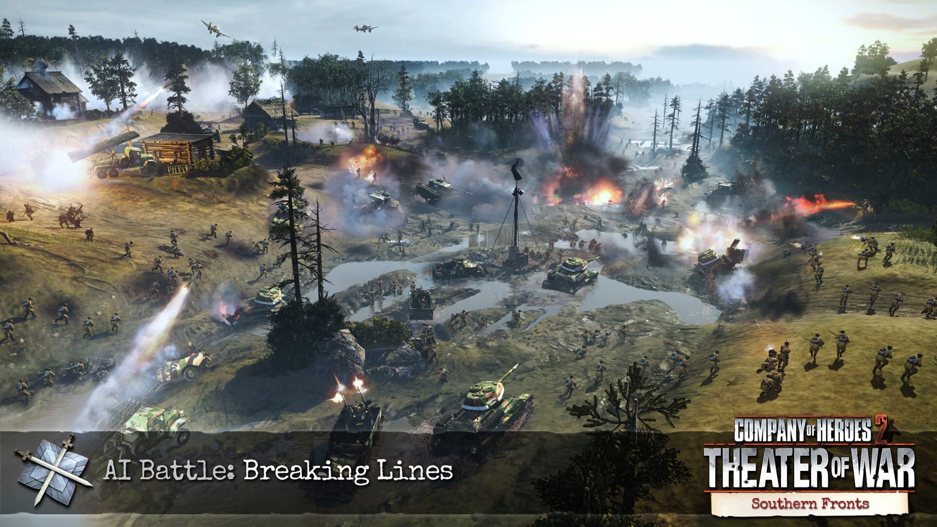 Screenshot for Company of Heroes 2: Southern Fronts Mission Pack