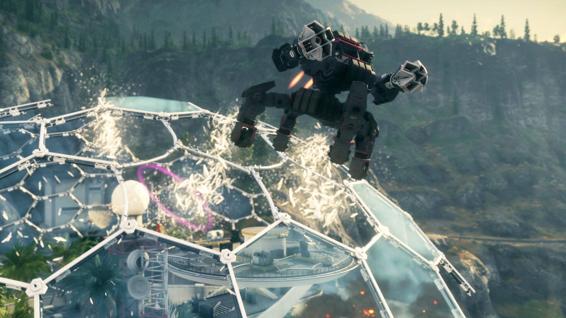 Screenshot for Just Cause 4: Brawler Mech