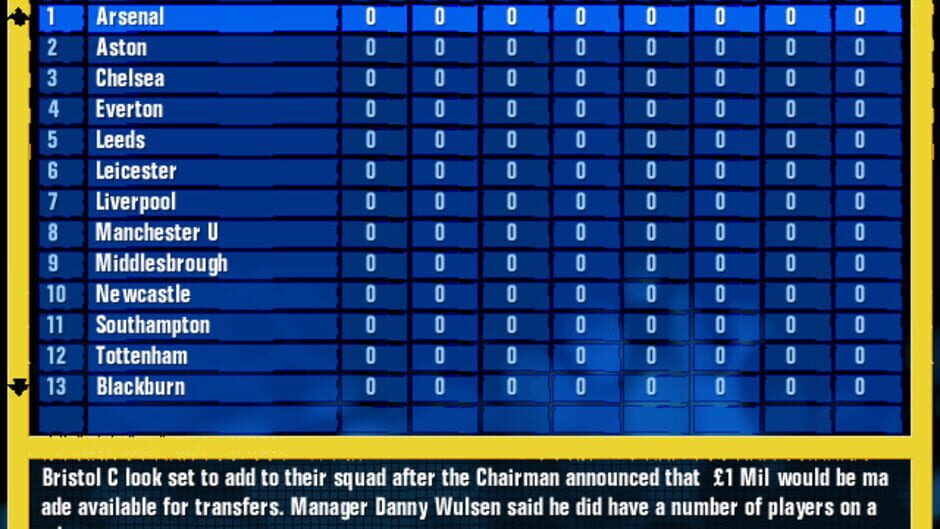 Screenshot for Premier Manager 2003-04