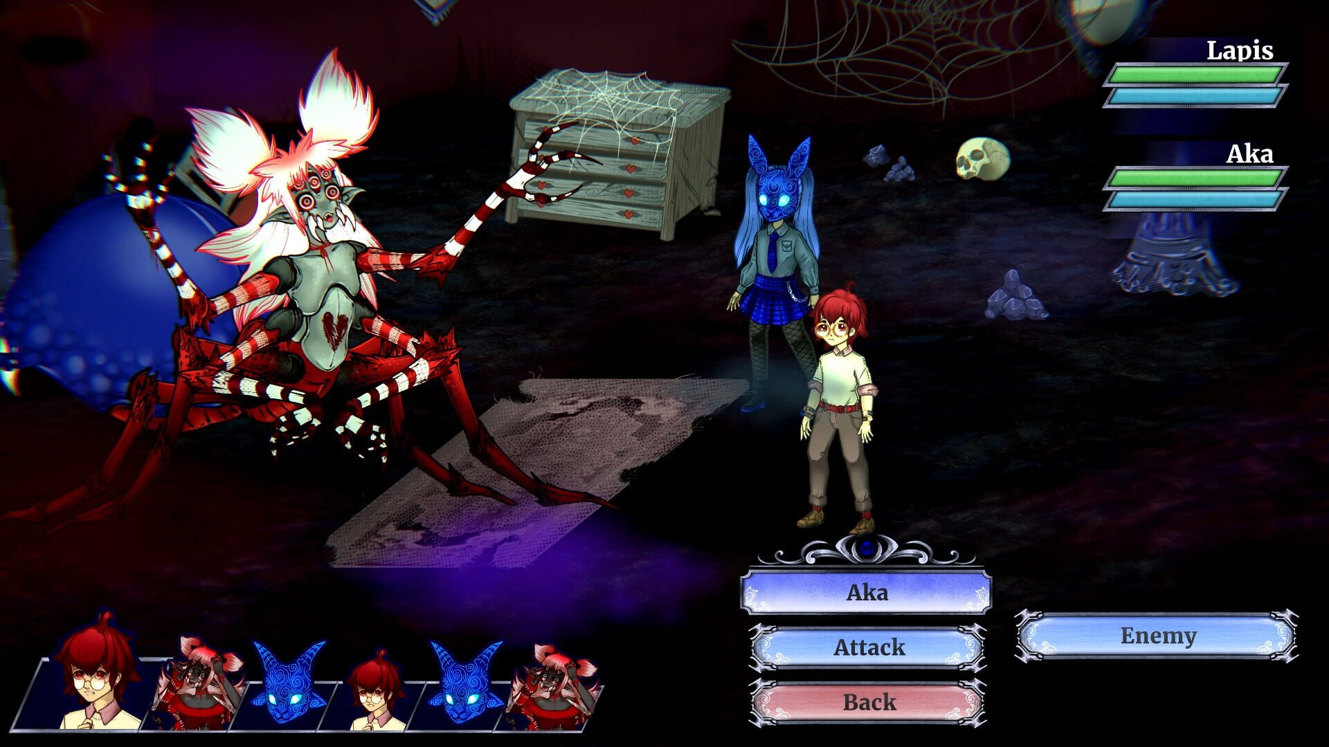 Screenshot for Pinku Kult: Hex Mortis