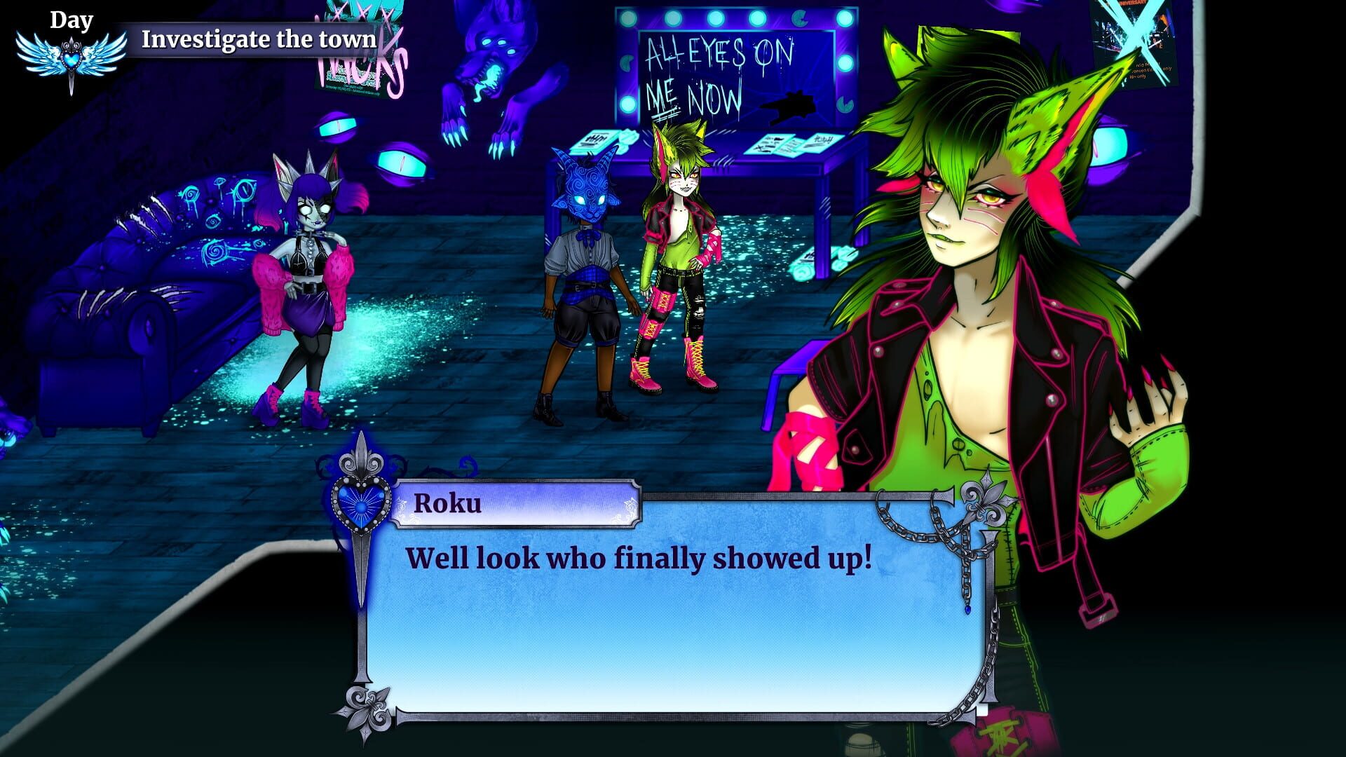 Screenshot for Pinku Kult: Hex Mortis